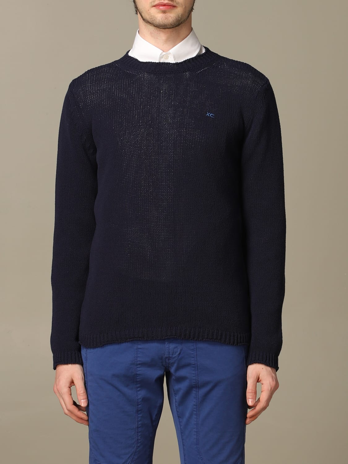 XC SWEATER: Sweater men XC, Blue - Img 1