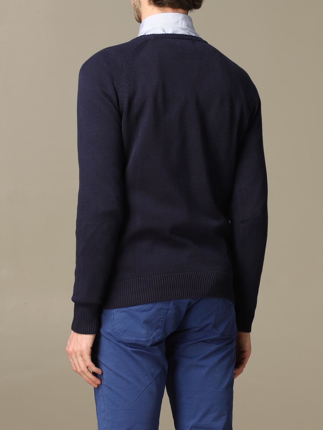 XC SWEATER: Sweater men XC, Navy - Img 2