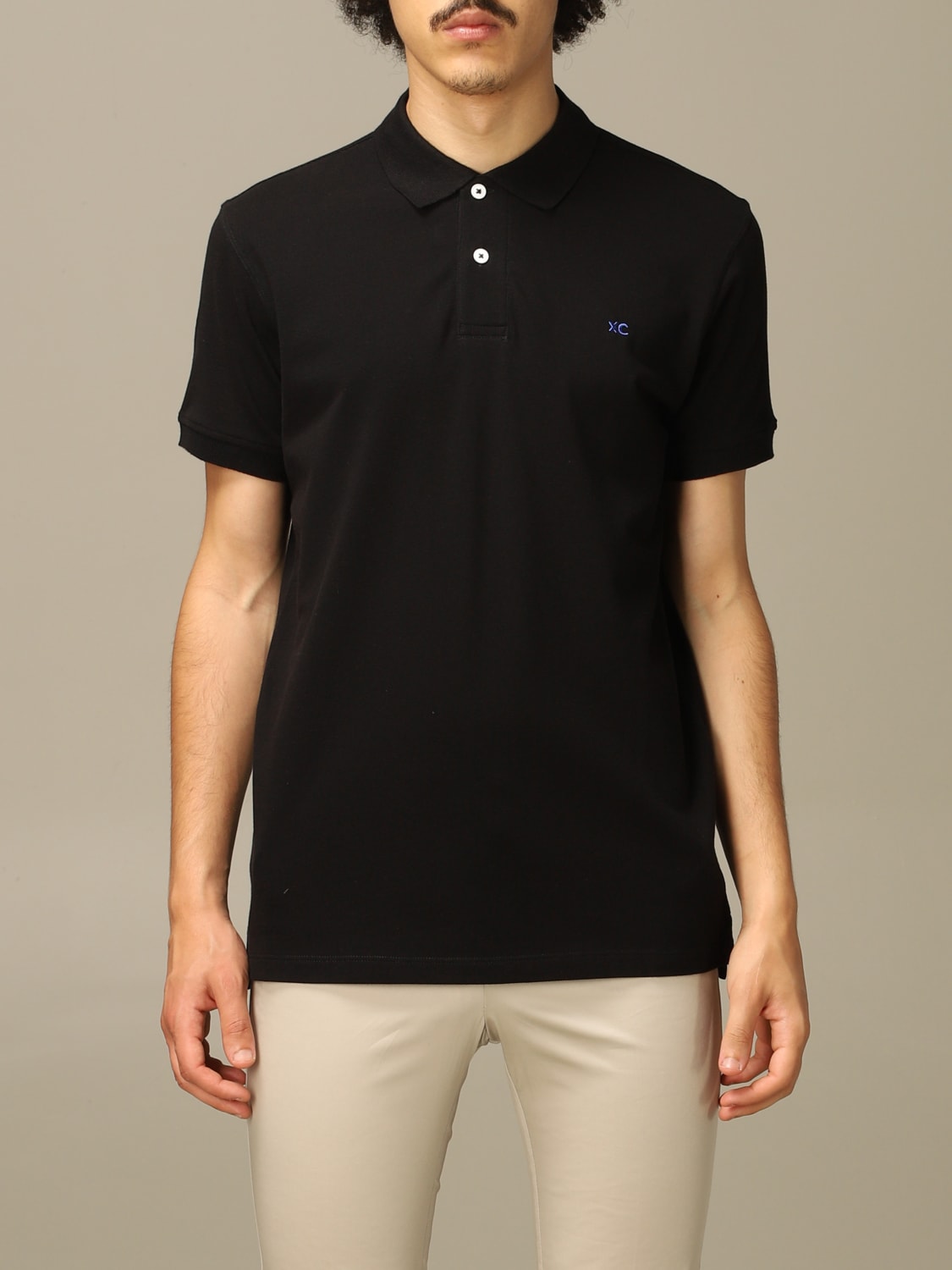 XC POLO SHIRT: Polo shirt men XC, Black - Img 1