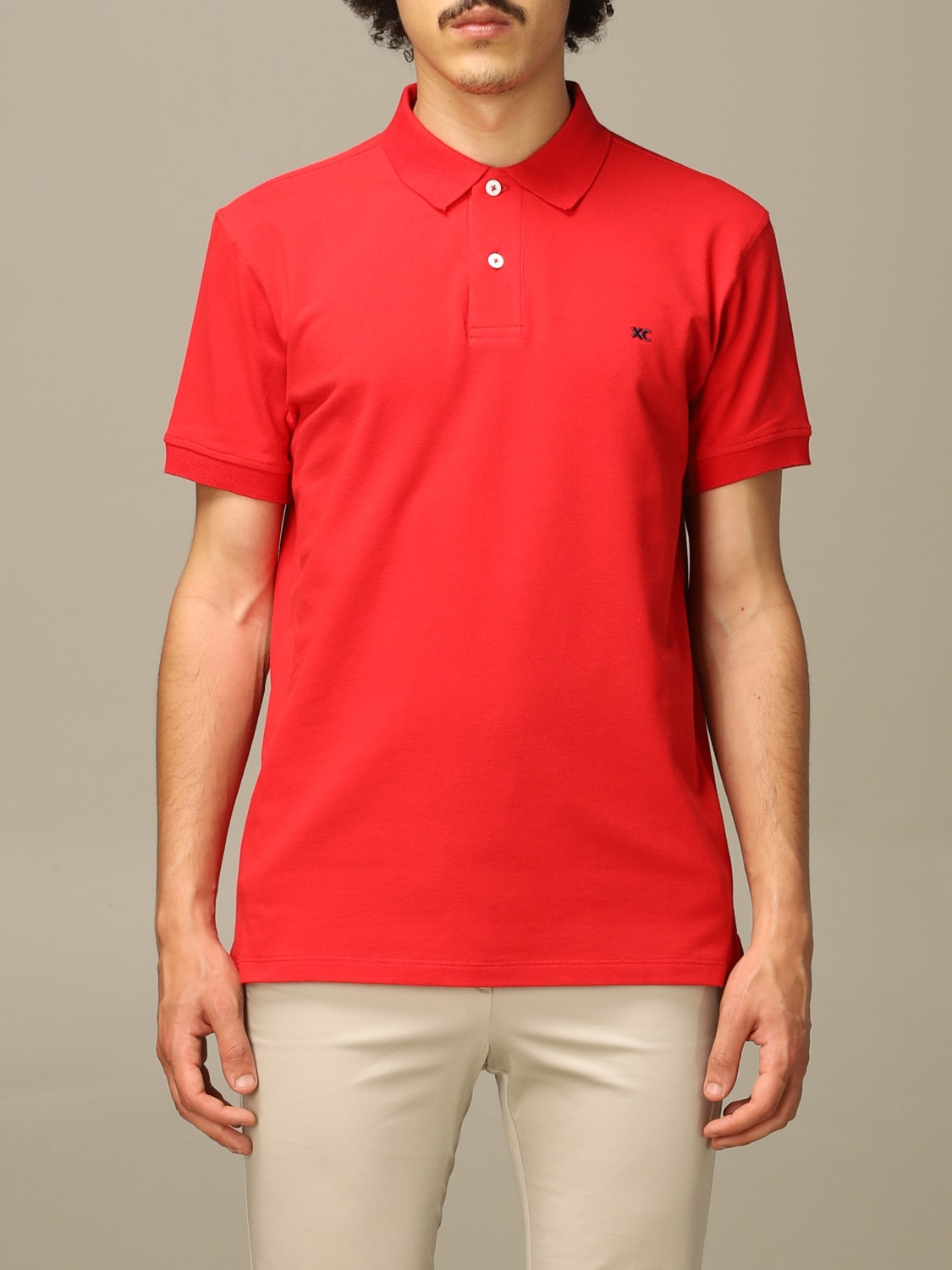 XC POLO: Polo hombre XC, Rojo - Img 1