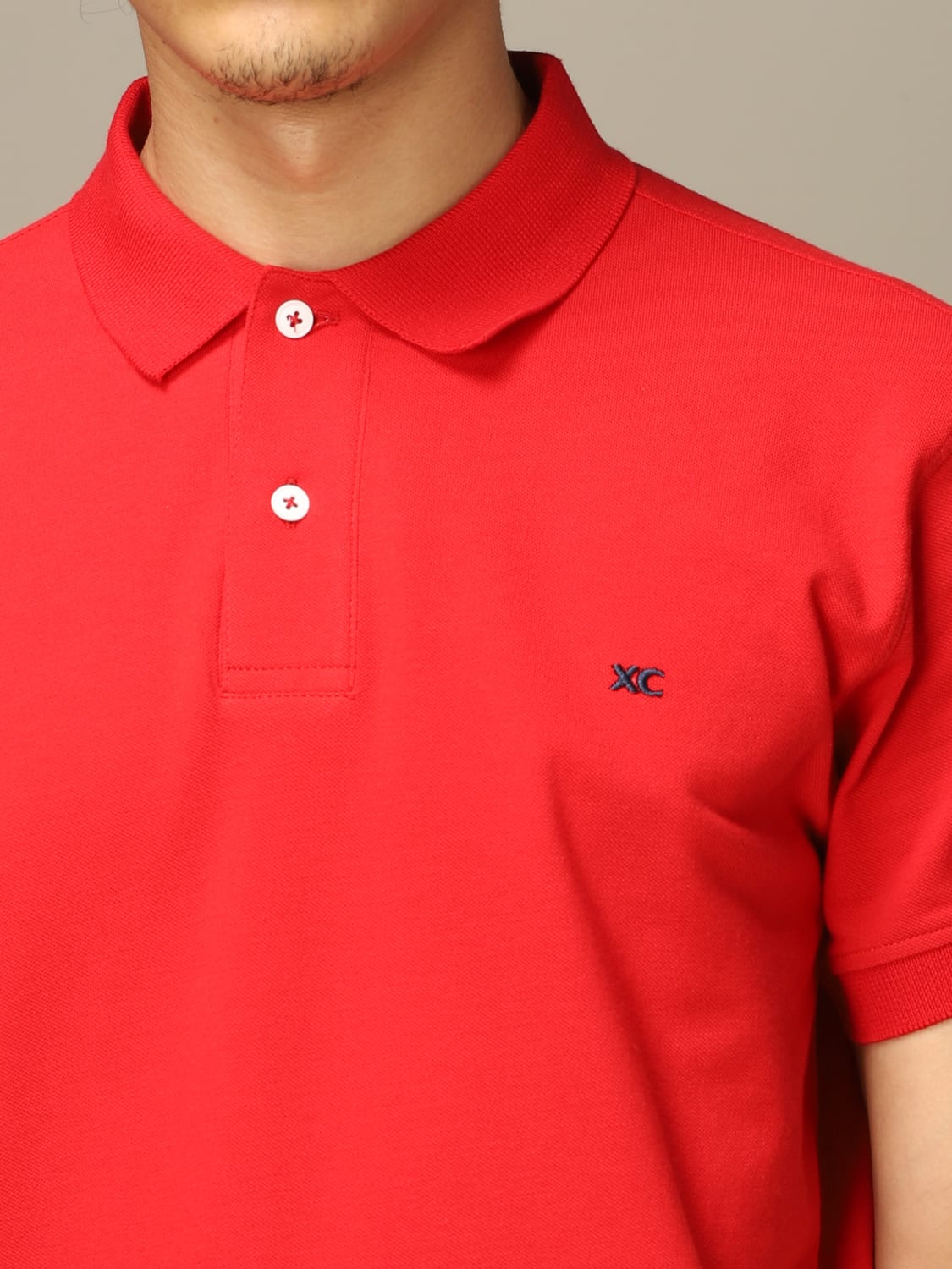 XC POLO: Polo homme XC, Rouge - Img 3