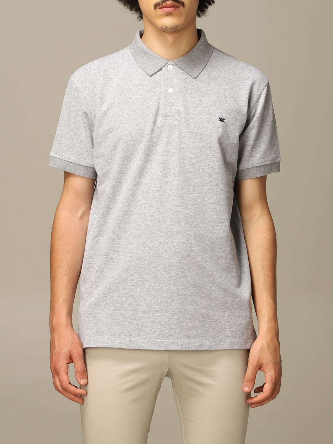 XC POLO SHIRT: Polo shirt men XC, Charcoal - Img 1