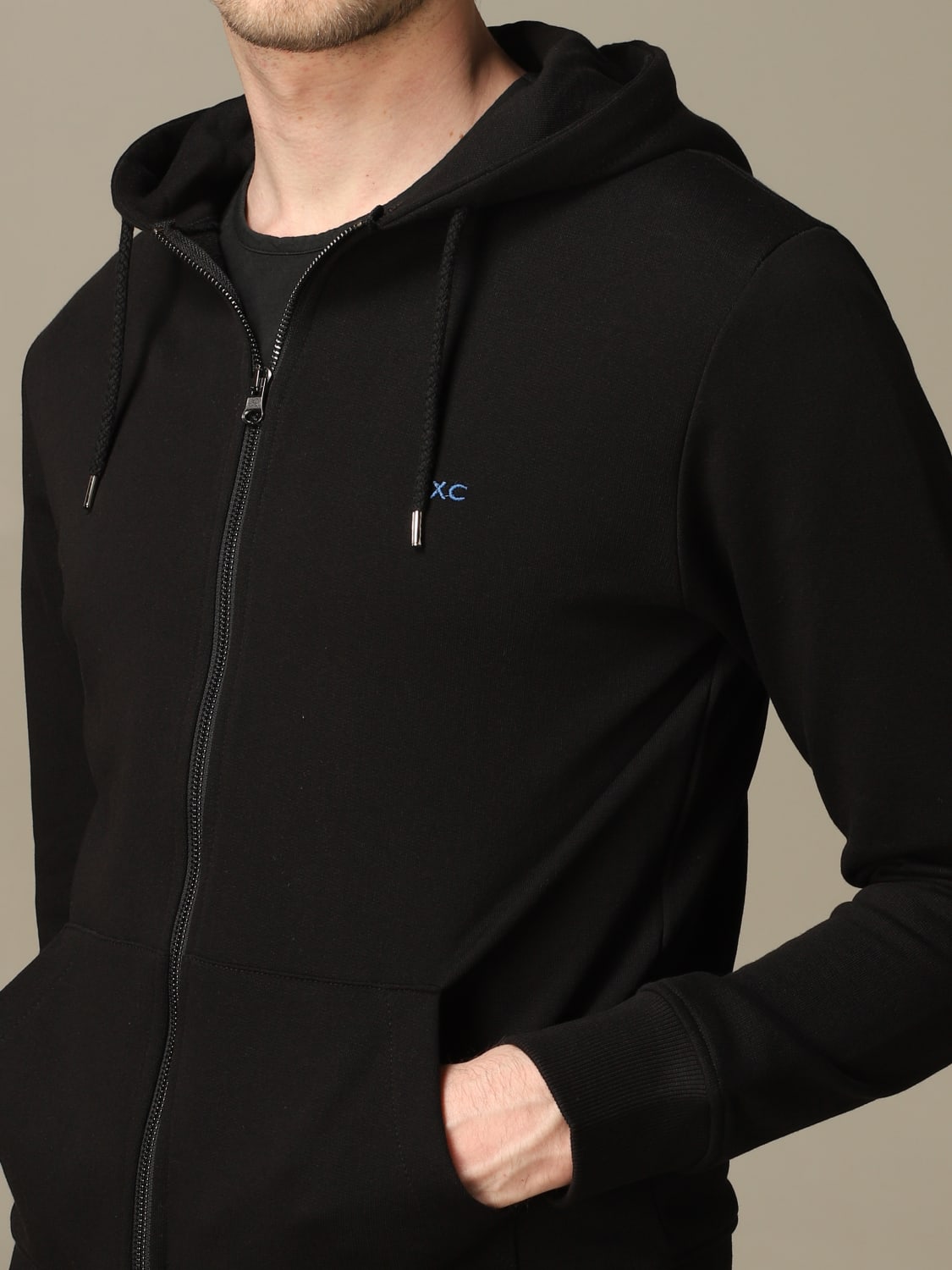 XC SWEATSHIRT: Sweatshirt men XC, Black - Img 3