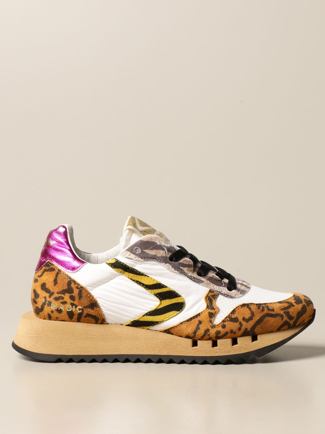 Giglio Sneakers Magic Valsport in camoscio e nylon