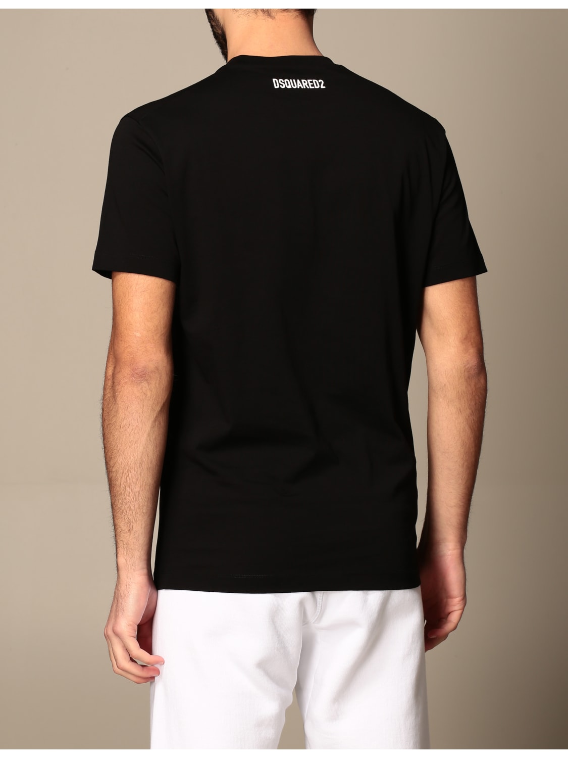 DSQUARED2 T-SHIRT: T-shirt homme Dsquared2, Noir - Img 3