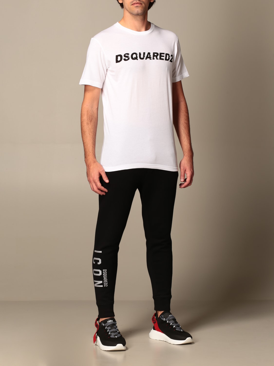 DSQUARED2 CAMISETA: Camiseta hombre Dsquared2, Blanco - Img 2