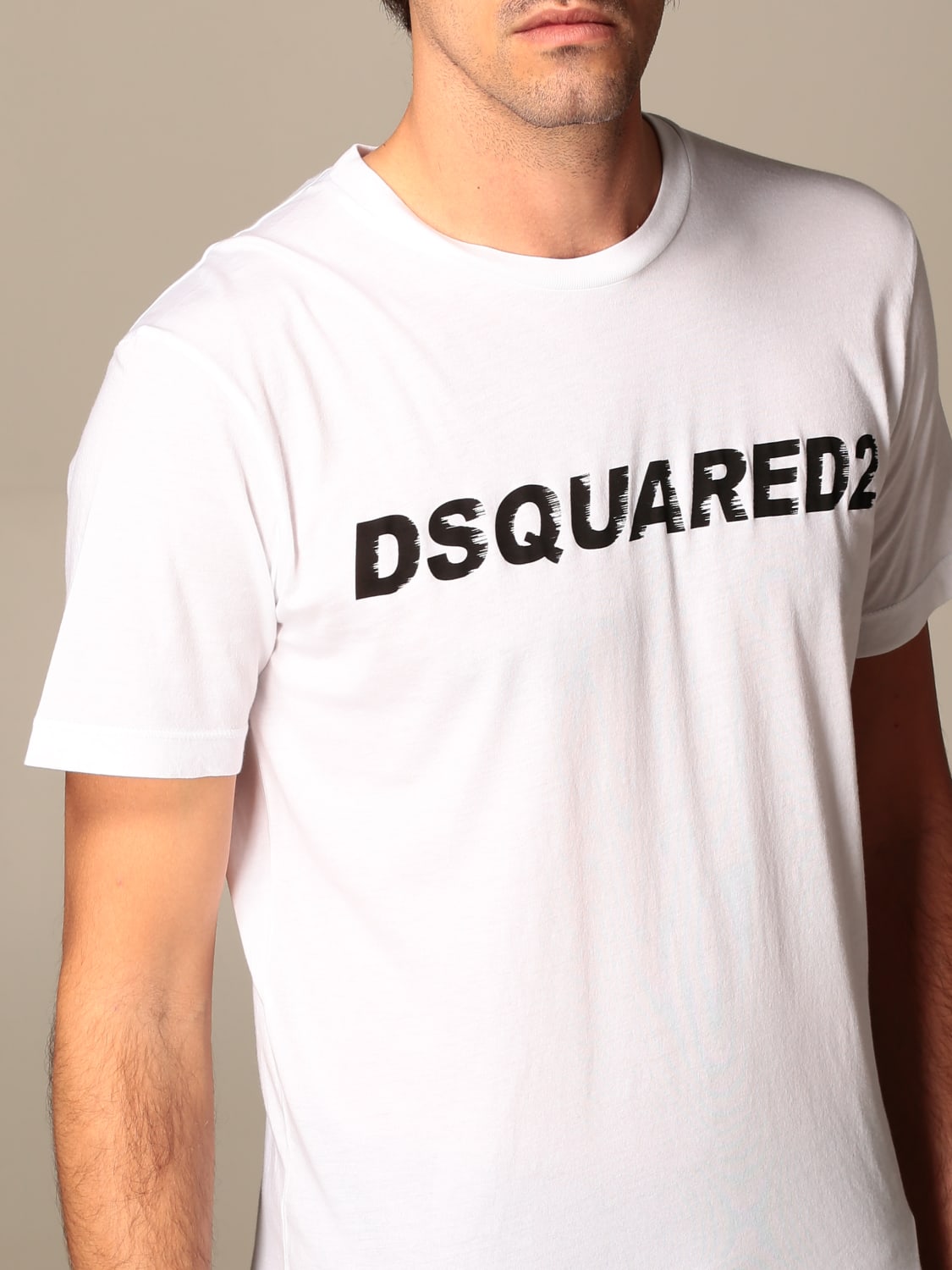 DSQUARED2 CAMISETA: Camiseta hombre Dsquared2, Blanco - Img 4