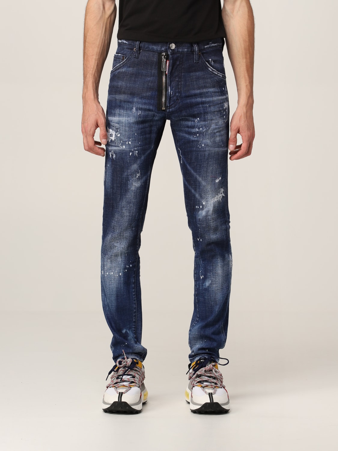 DSQUARED2 Jeans men Denim Dsquared2 jeans S74LB0836 S30342 online at GIGLIO.COM