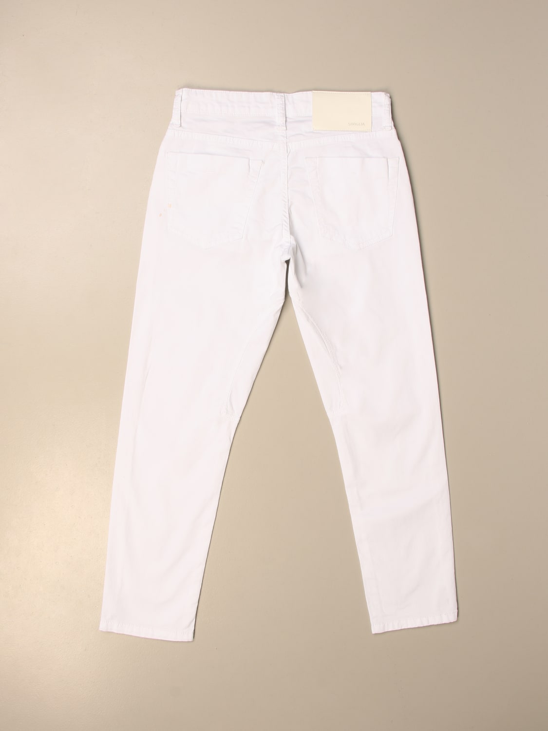 SIVIGLIA PANTS: Pants kids Siviglia, White - Img 2