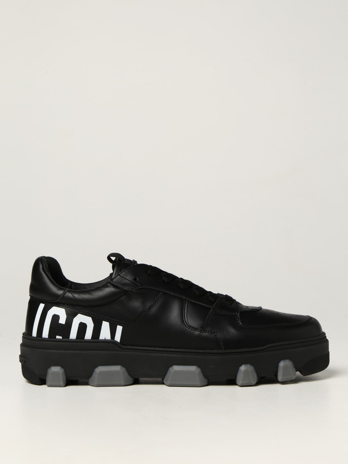 Giglio Sneakers Icon Basket Dsquared2 in pelle