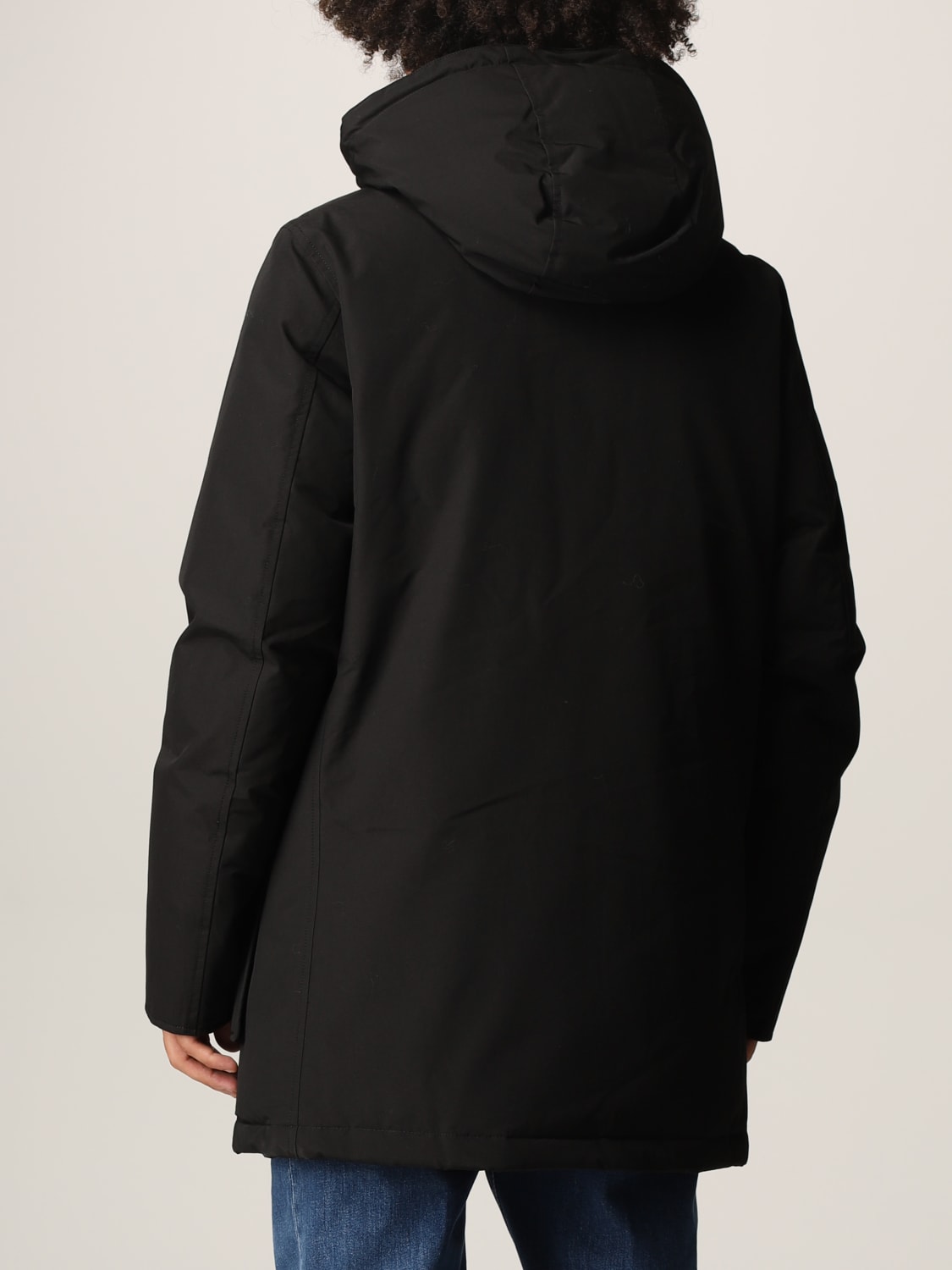WOOLRICH COAT: Jacket men Woolrich, Black - Img 2