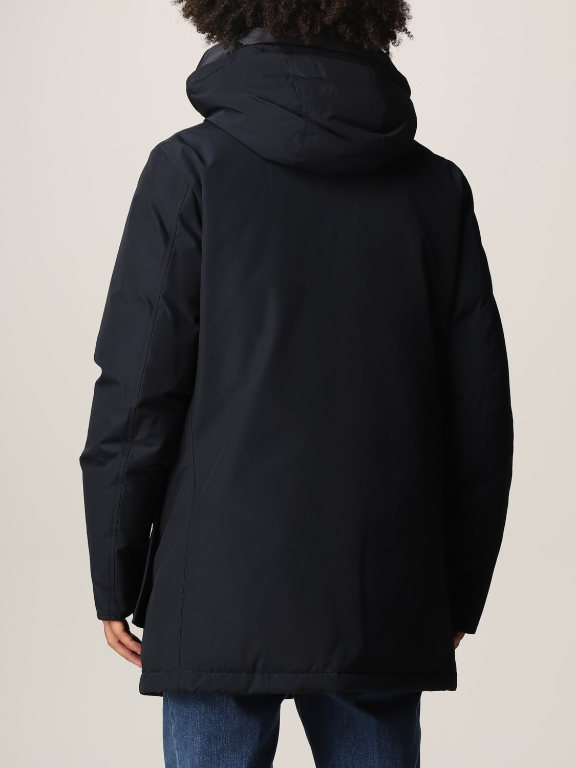 WOOLRICH COAT: Jacket men Woolrich, Blue - Img 2