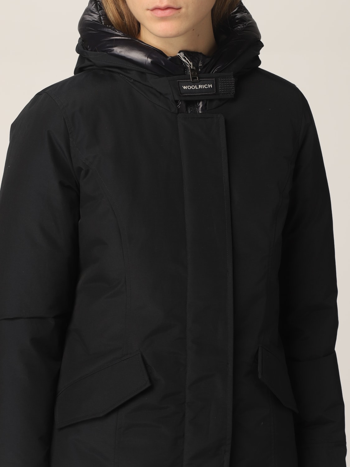 WOOLRICH MANTEL: Woolrich Damen Jacke, Navy - Img 4