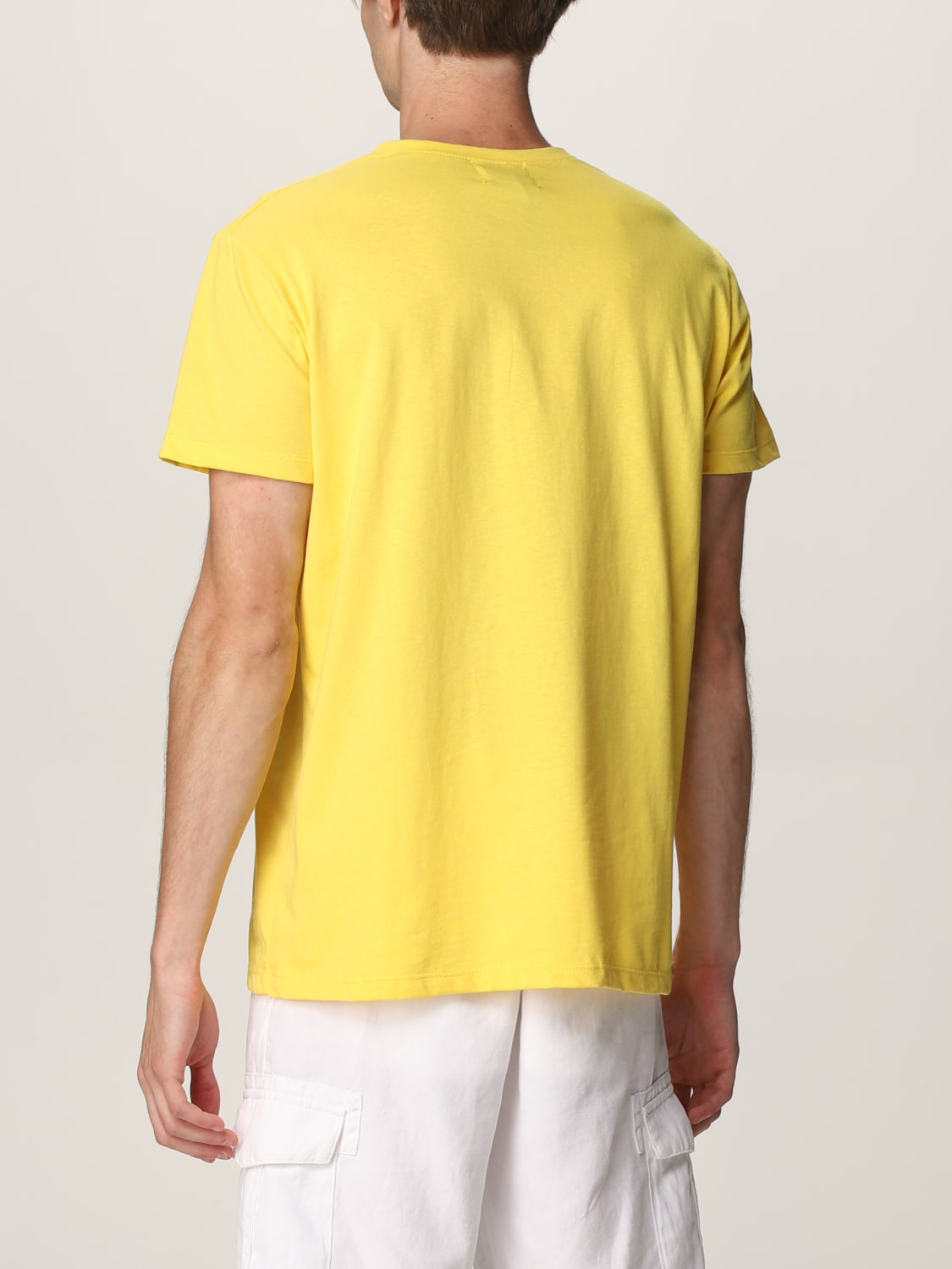 XC T-SHIRT: Basic XC cotton T-shirt with logo, Yellow - Img 2