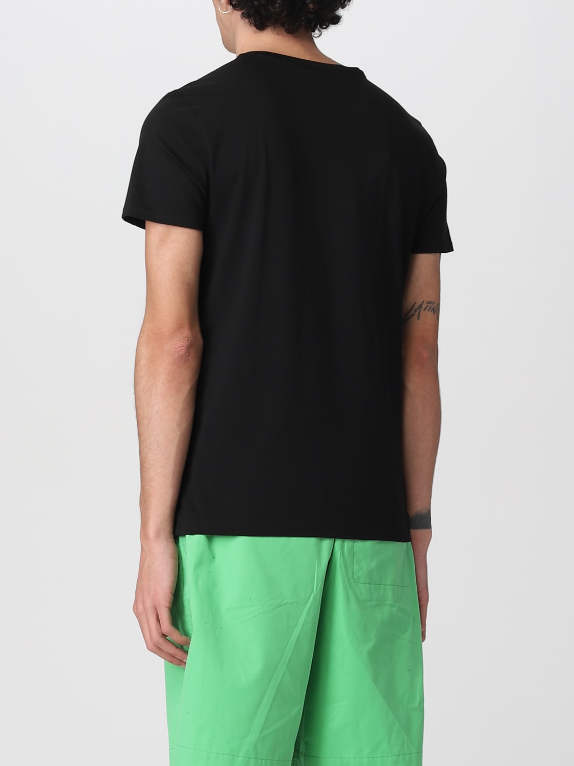 LACOSTE T-SHIRT: T-shirt men Lacoste, Black - Img 2