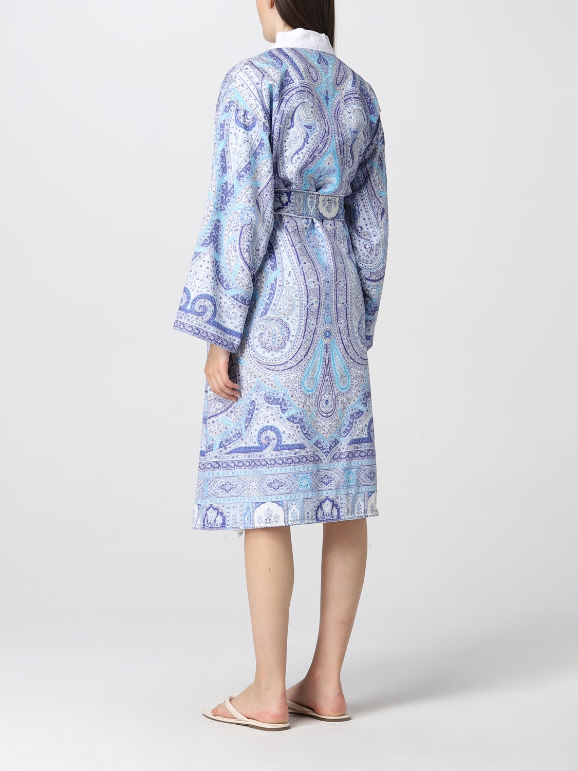 ETRO HOME BATHROBES: 홈웨어 여성 Etro Home, 블루 - Img 2