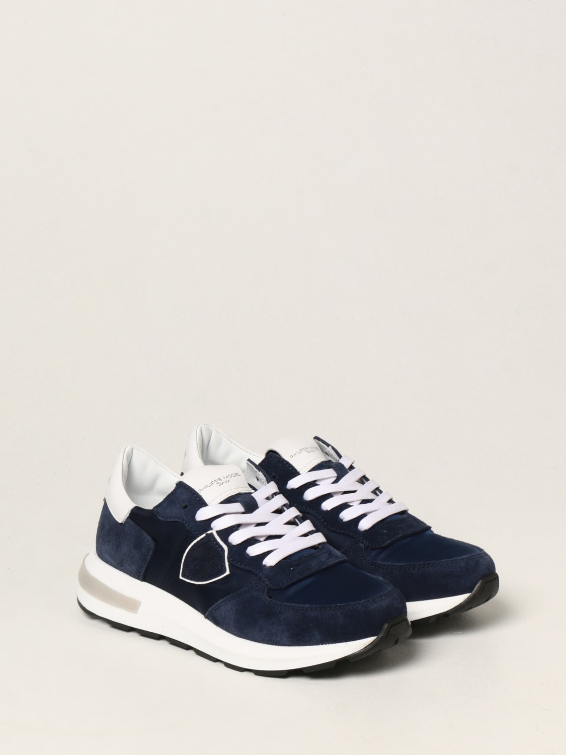 PHILIPPE MODEL JUNIOR シューズ: シューズ 男の子 Philippe Model Junior, ブルー - Img 2