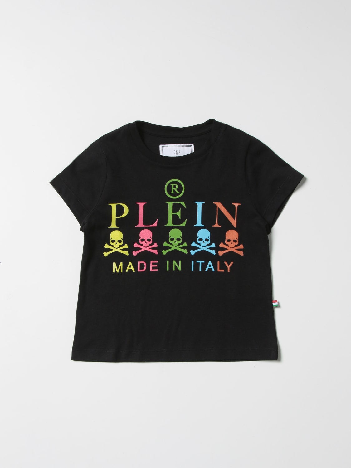 PHILIPP PLEIN T-SHIRT: Philipp Plein Jungen T-Shirt, Schwarz - Img 1