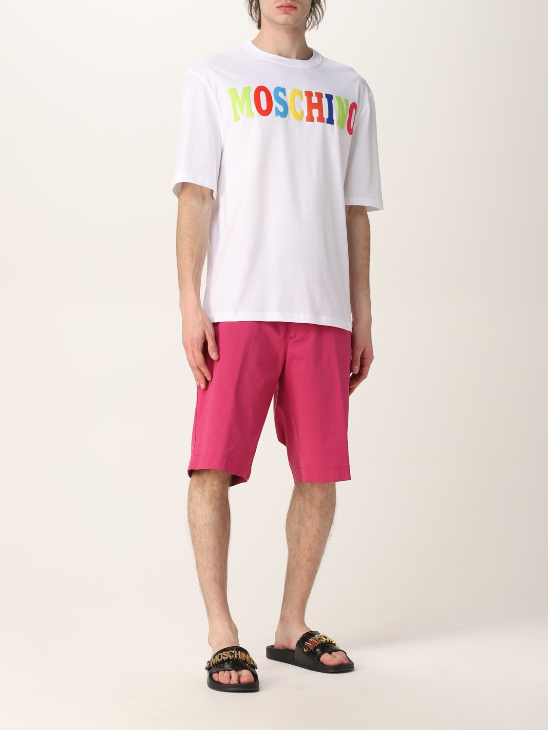 MOSCHINO COUTURE CAMISETA: Camiseta hombre Moschino Couture, Blanco - Img 2