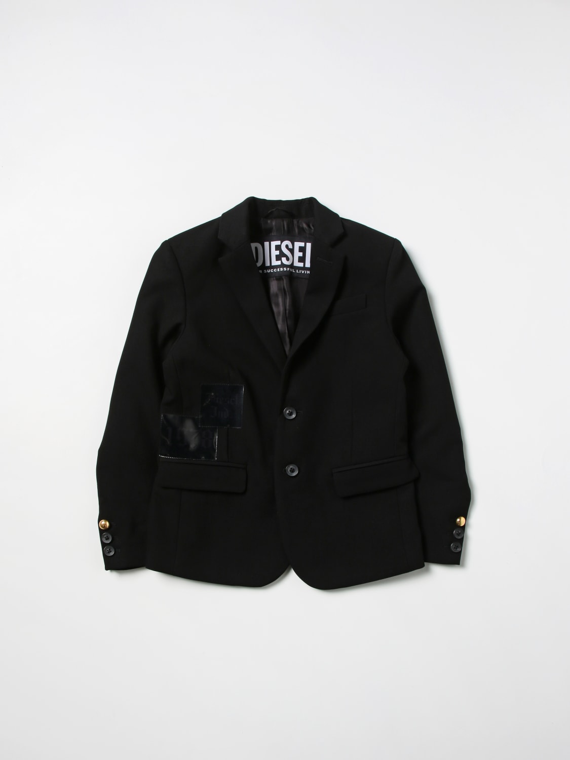 DIESEL BLAZER: Blazer kids Diesel, Black - Img 1