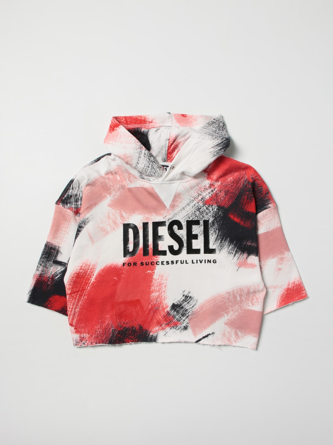 DIESEL PULL: Pull enfant Diesel, Blanc - Img 1