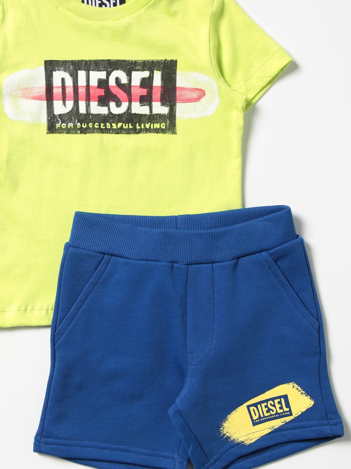 DIESEL ジャンプスーツ: ジャンプスーツ 男の子 Diesel, イエロー - Img 3