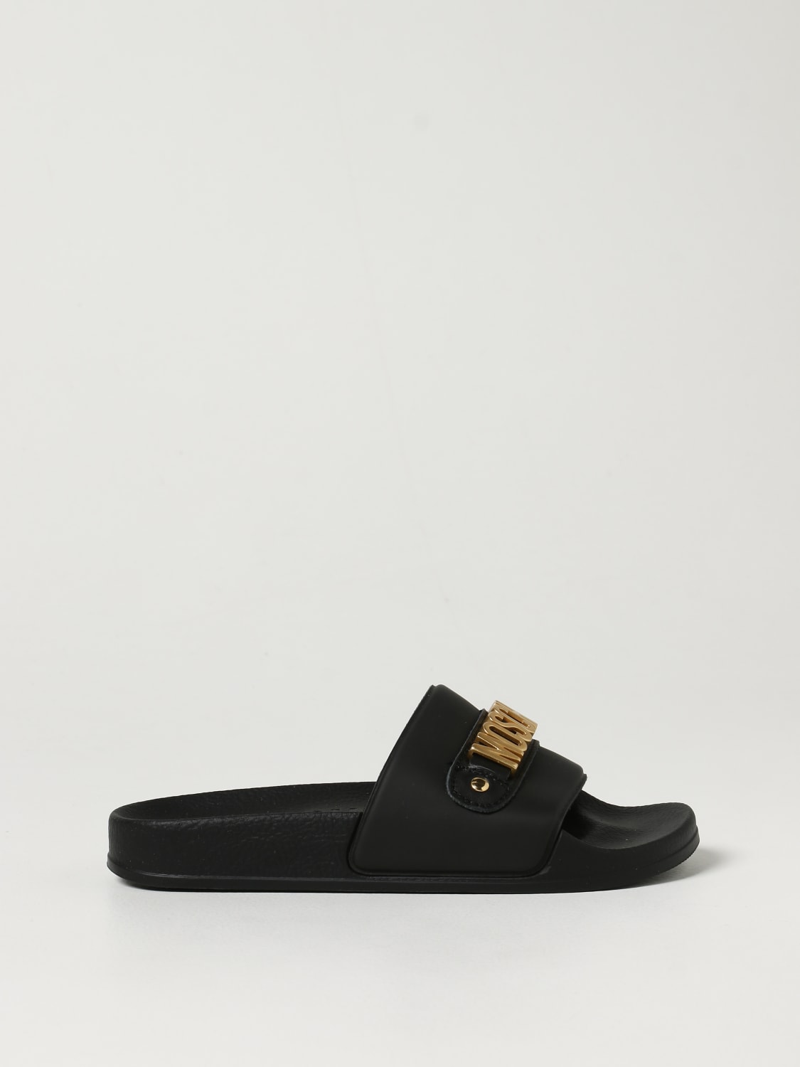 MOSCHINO TEEN SHOES: Shoes kids Moschino Teen, Black - Img 1