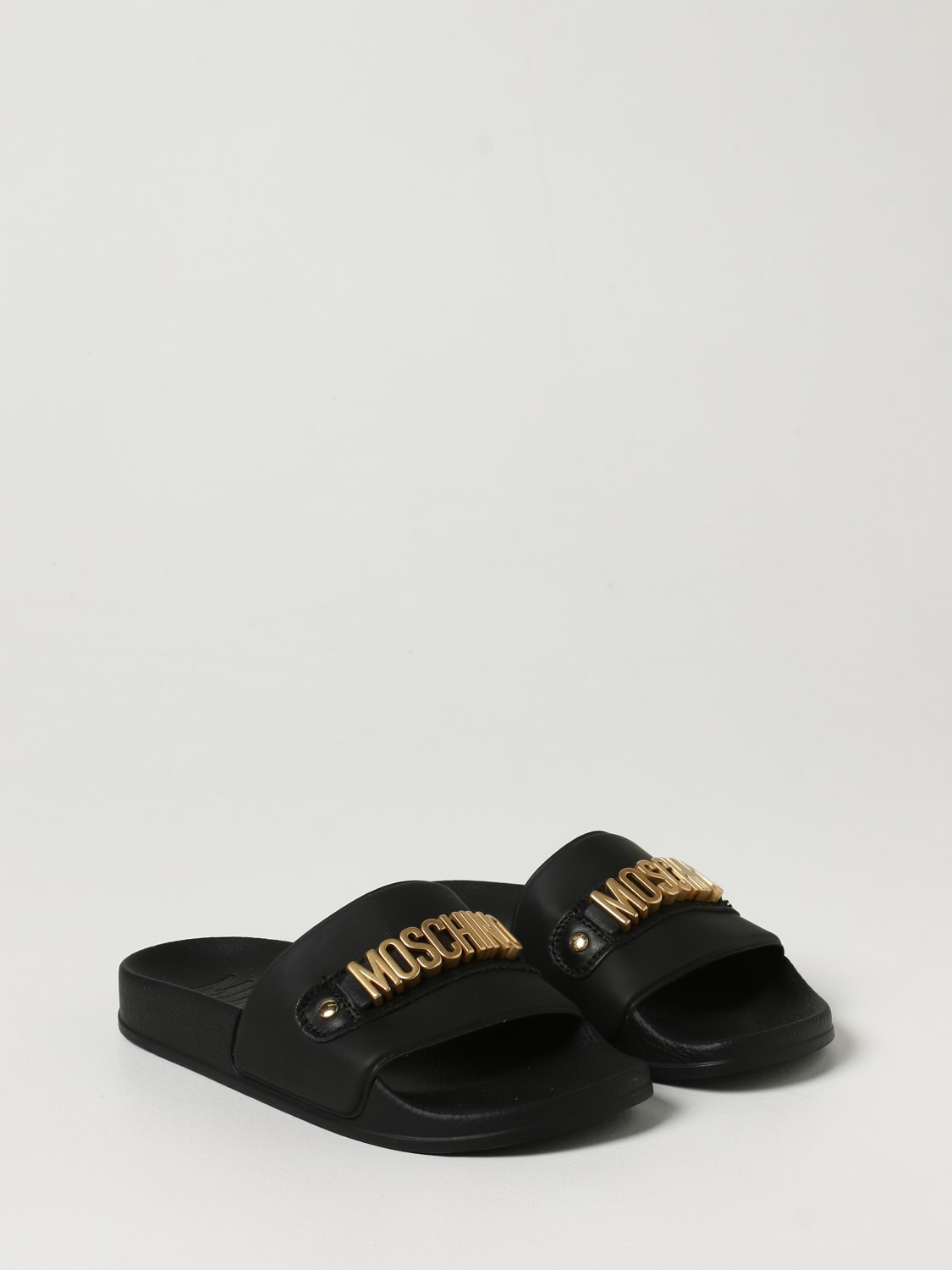 MOSCHINO TEEN SHOES: Shoes kids Moschino Teen, Black - Img 2