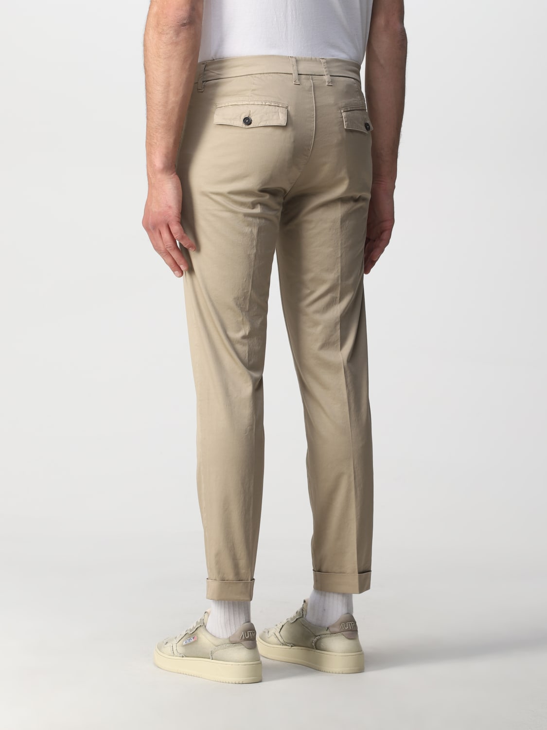 FAY PANTS: Fay pants in stretch cotton, Rope - Img 2