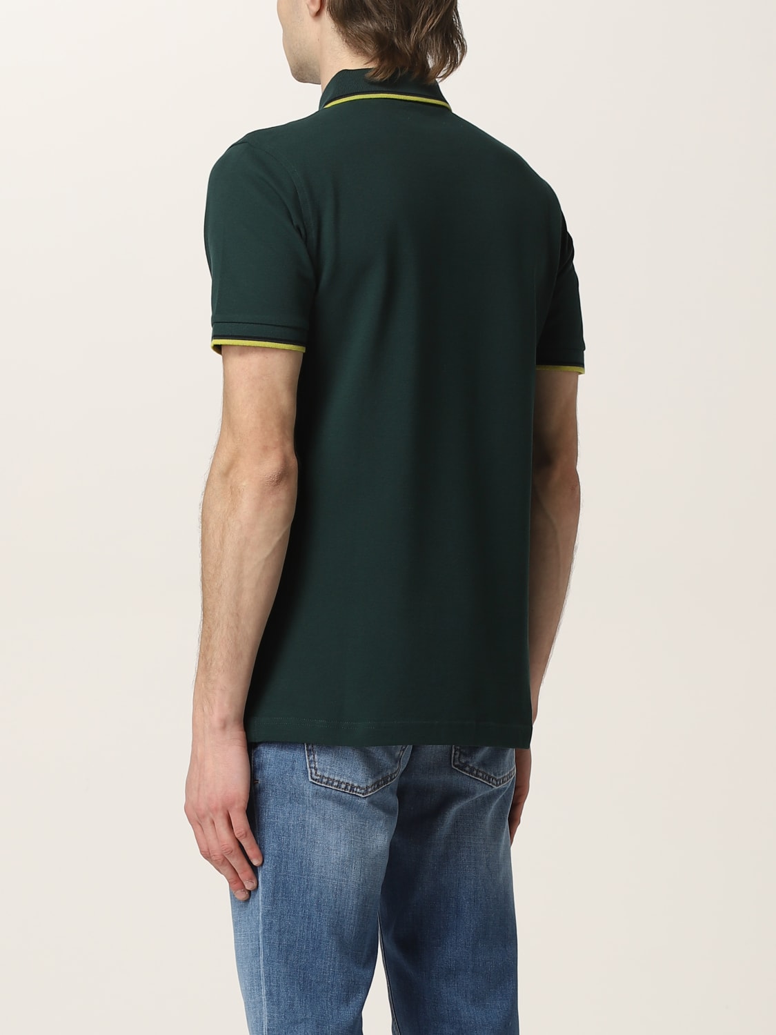 FAY POLO: Fay Herren Polo, Grün - Img 2