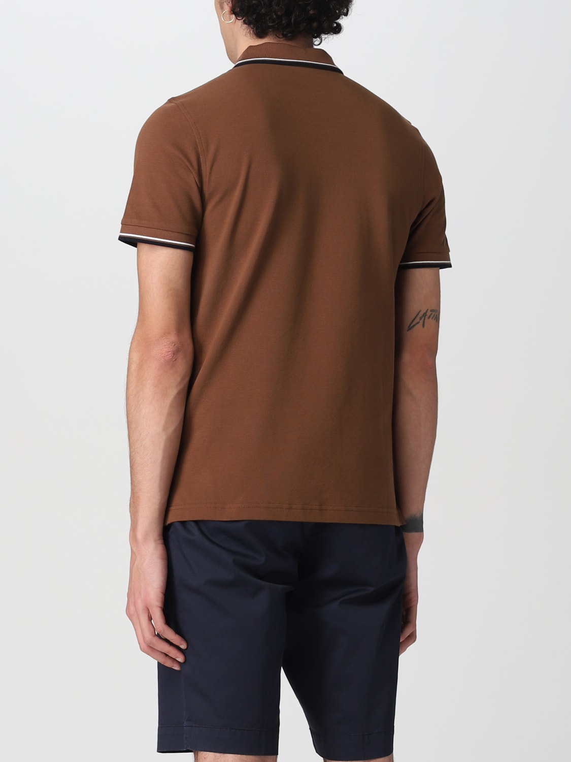 FAY POLO: Fay Herren Polo, Beige - Img 2