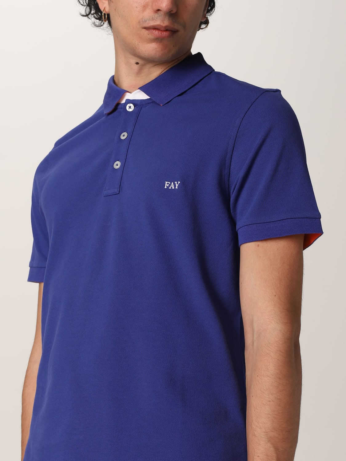FAY POLO: Polo hombre Fay, Azul Oscuro 1 - Img 3