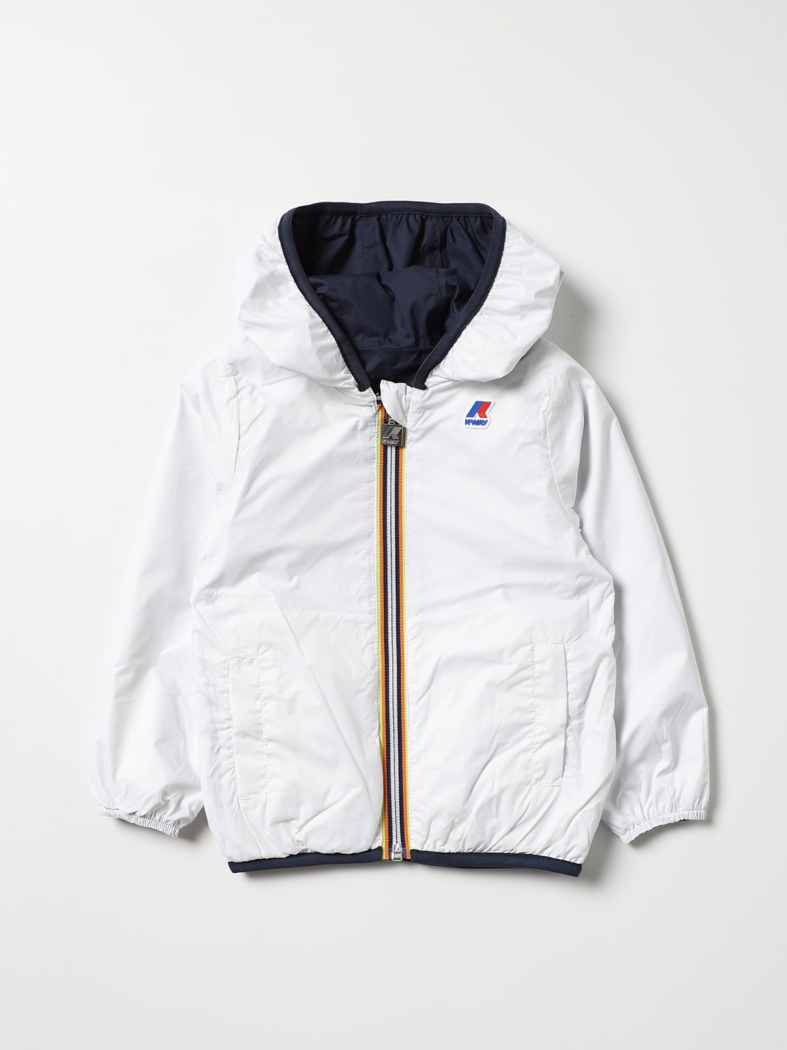 K-WAY JACKET: Jacket kids K-way, Blue - Img 3