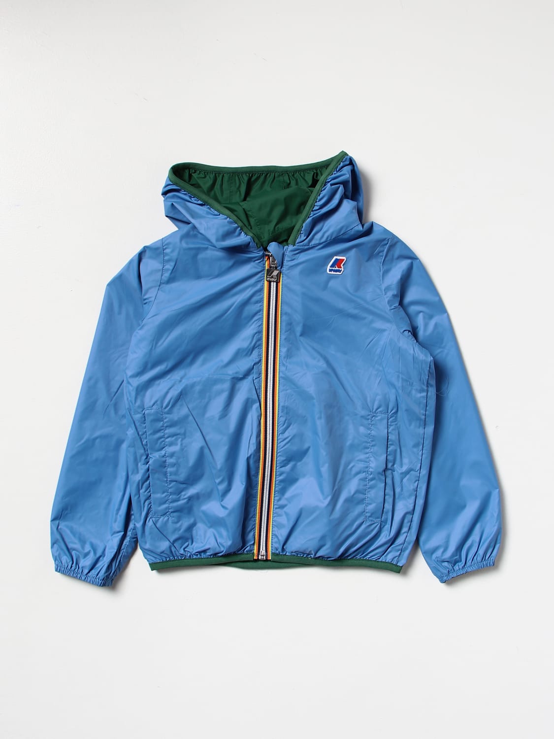 K-WAY JACKET: Jacket kids K-way, Green - Img 3