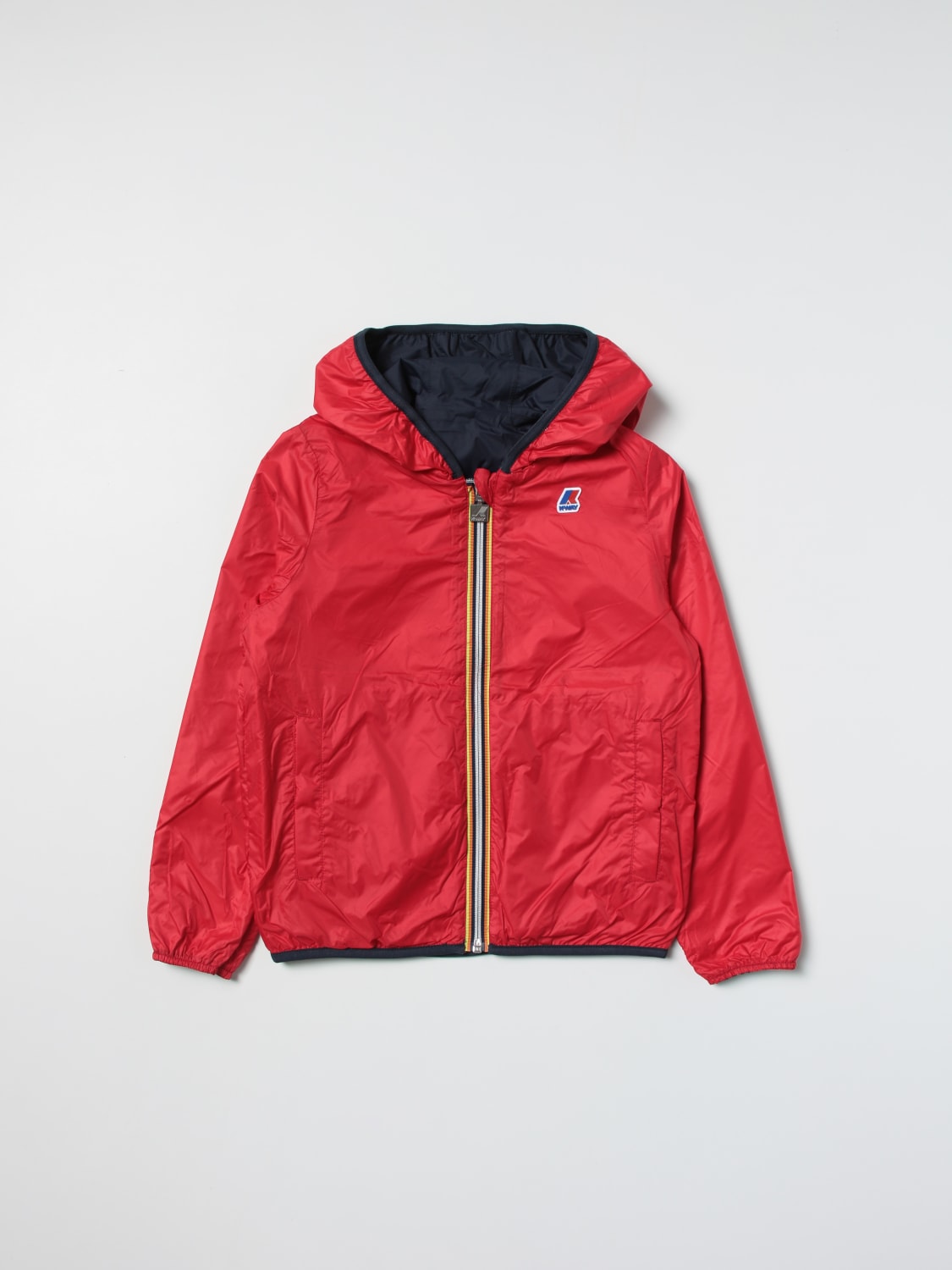 K-WAY JACKET: Jacket kids K-way, Navy - Img 3