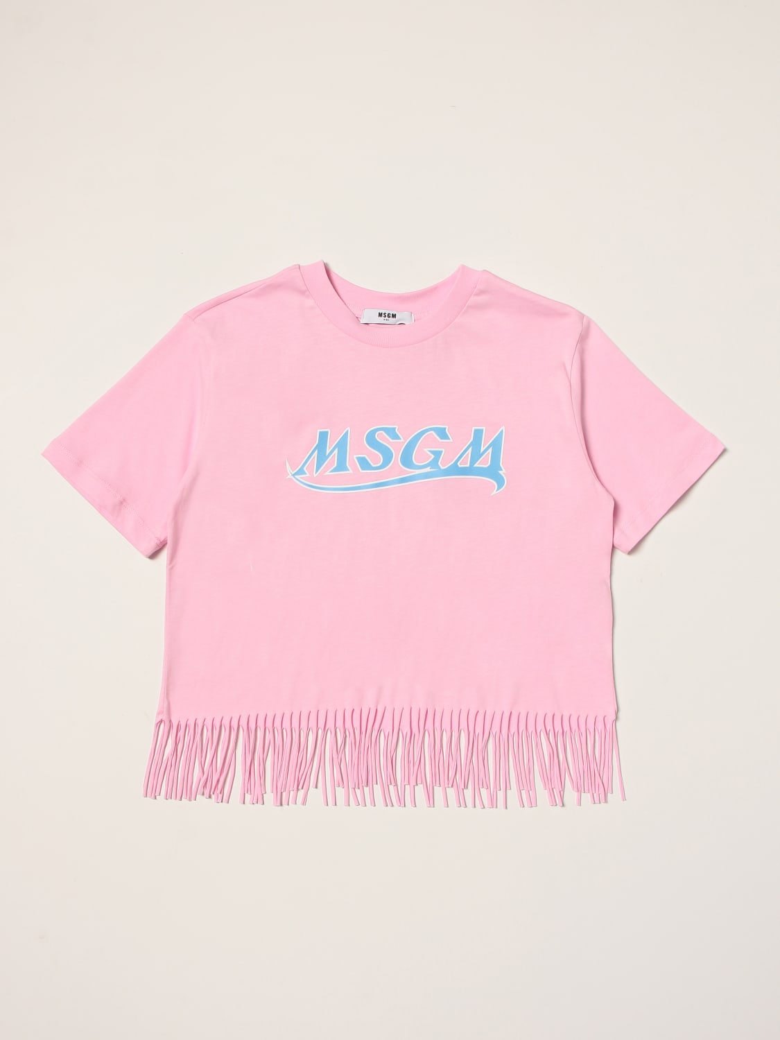 MSGM KIDS 티셔츠: 티셔츠 소년 MSGM Kids, 핑크 - Img 1