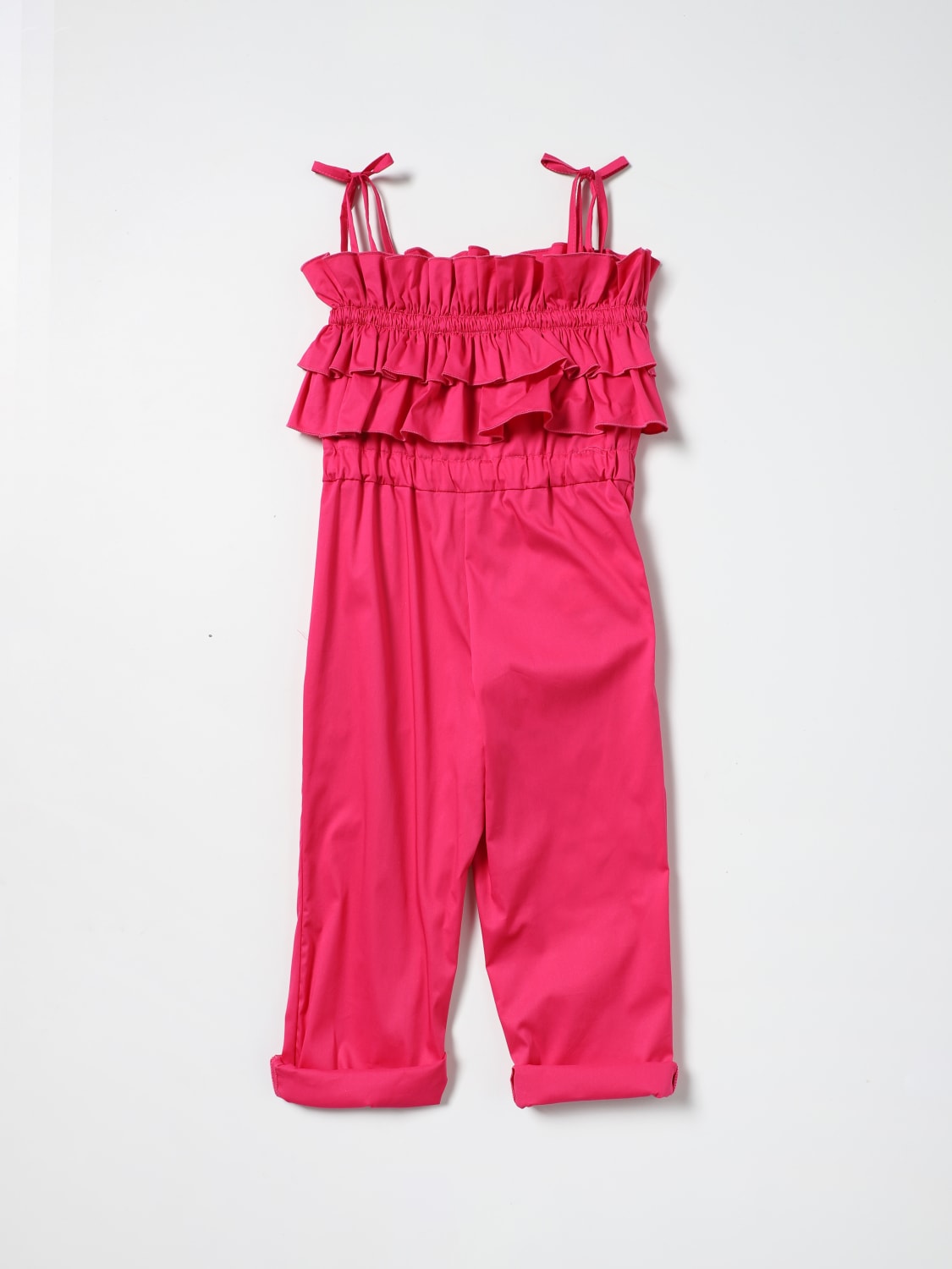 MSGM KIDS TRACKSUIT: Dress kids MSGM Kids, Fuchsia - Img 2