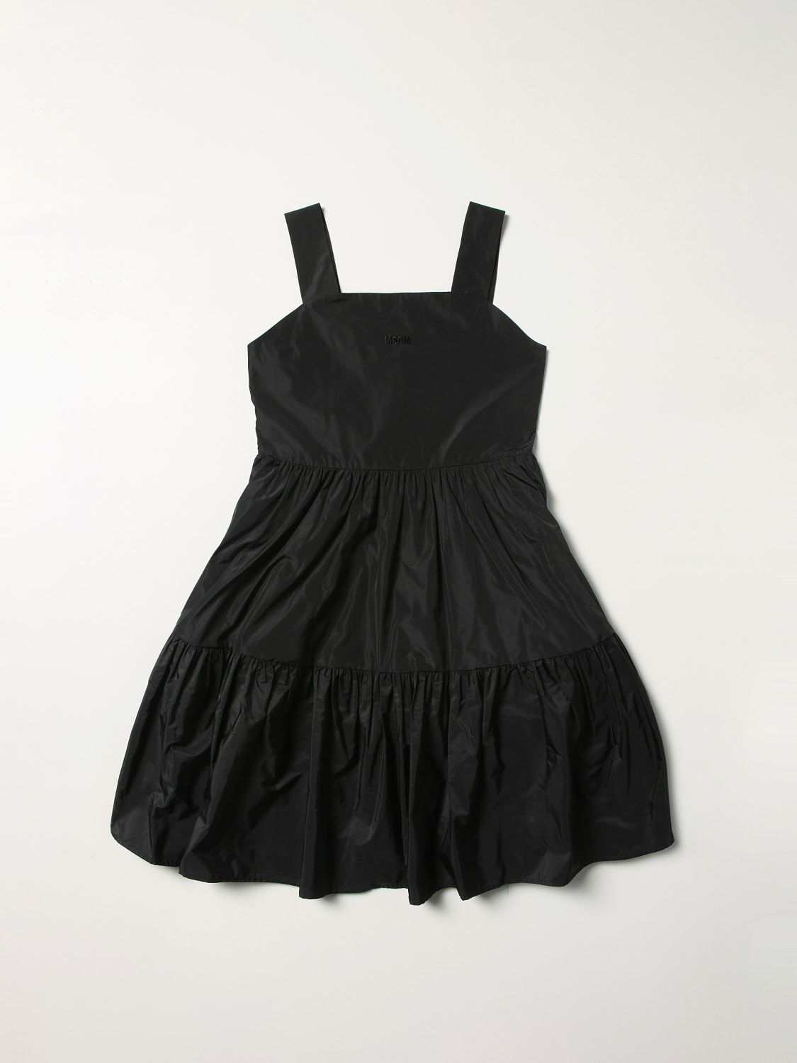 MSGM KIDS KLEID: MSGM Kids Mädchen Kleid, Schwarz - Img 1