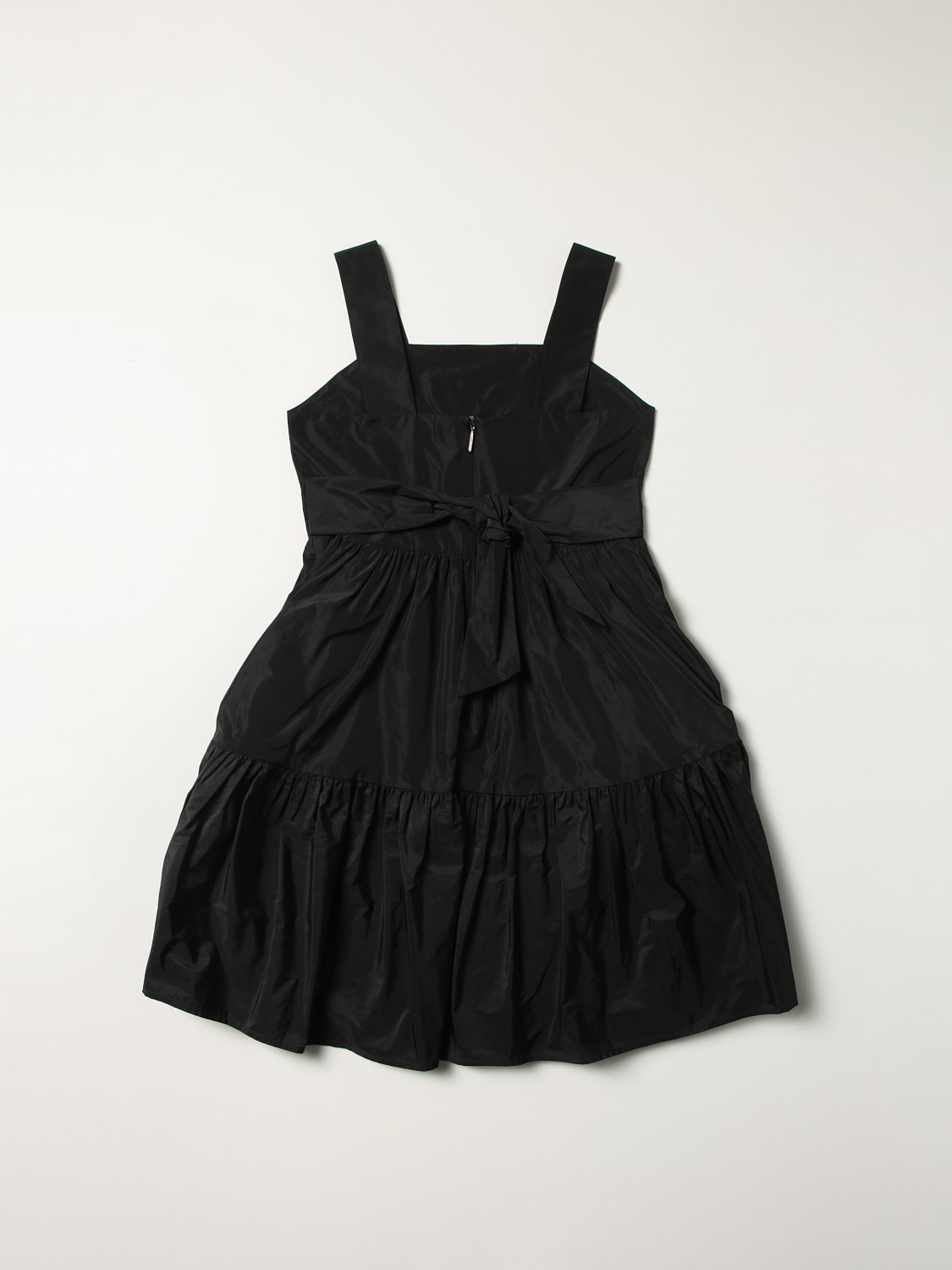 MSGM KIDS KLEID: MSGM Kids Mädchen Kleid, Schwarz - Img 2