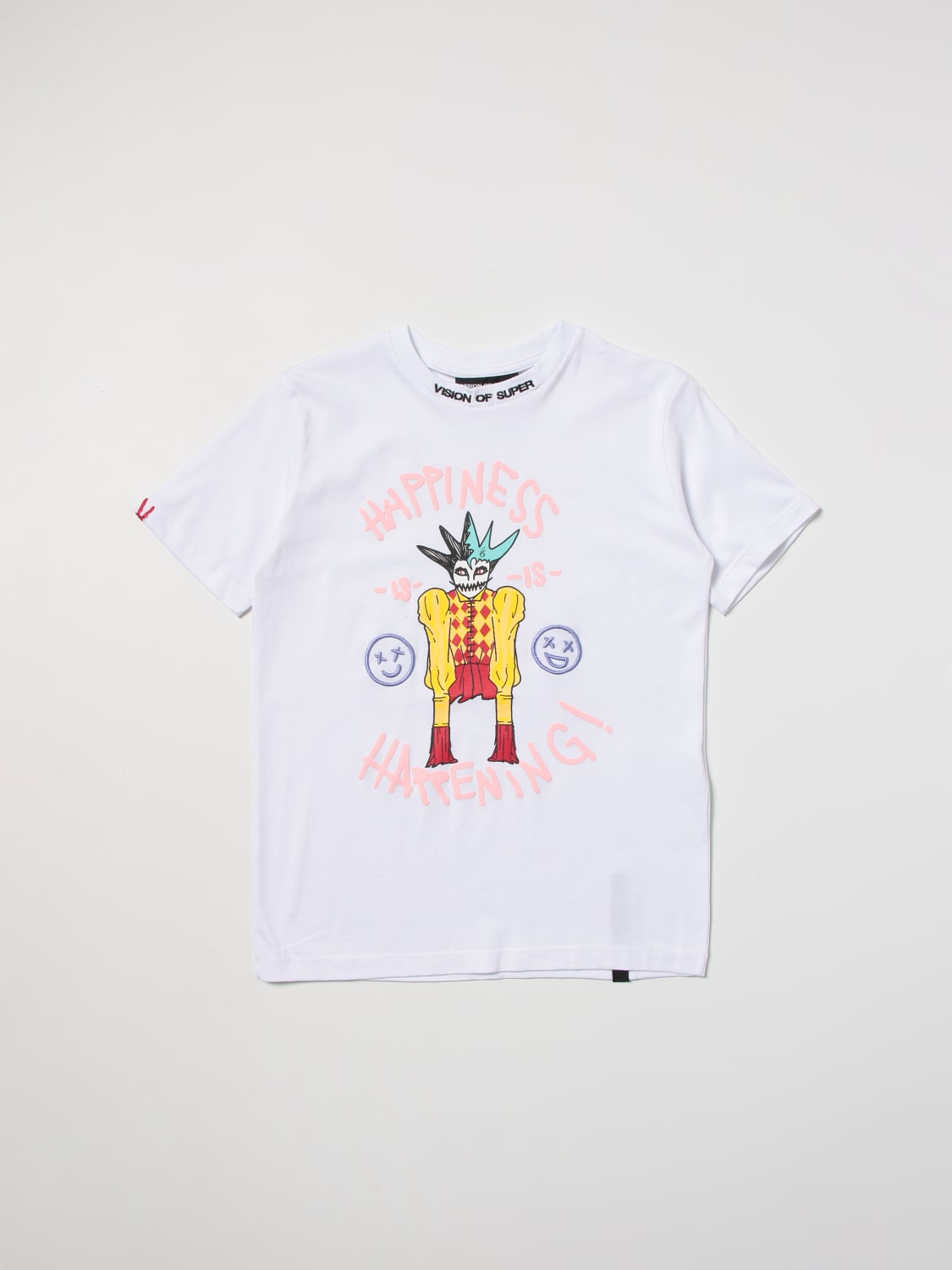 VISION OF SUPER T-SHIRT: T-shirt enfant Vision Of Super, Blanc - Img 1