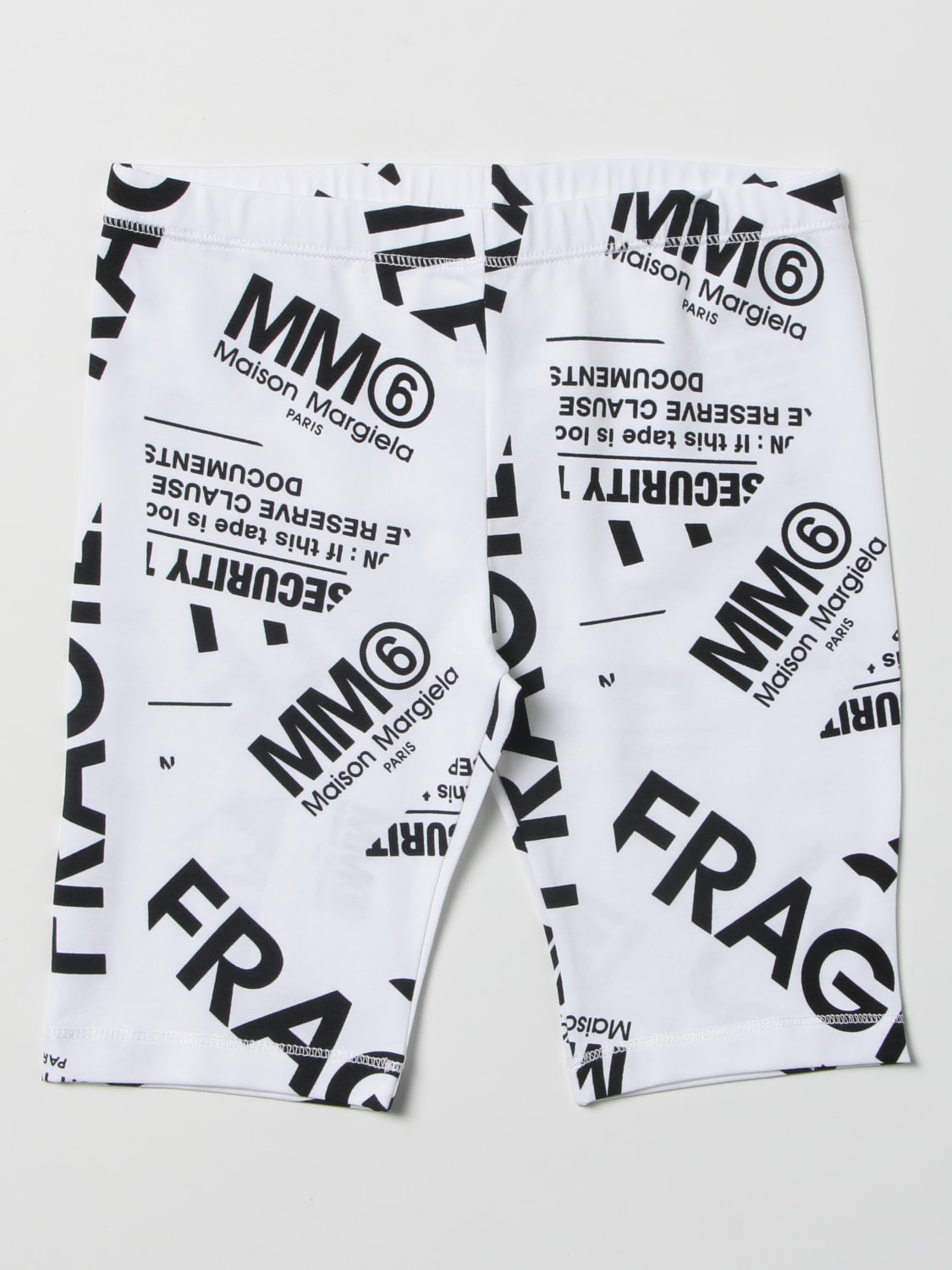 MM6 MAISON MARGIELA SHORT: Pants kids Mm6 Maison Margiela, White - Img 1