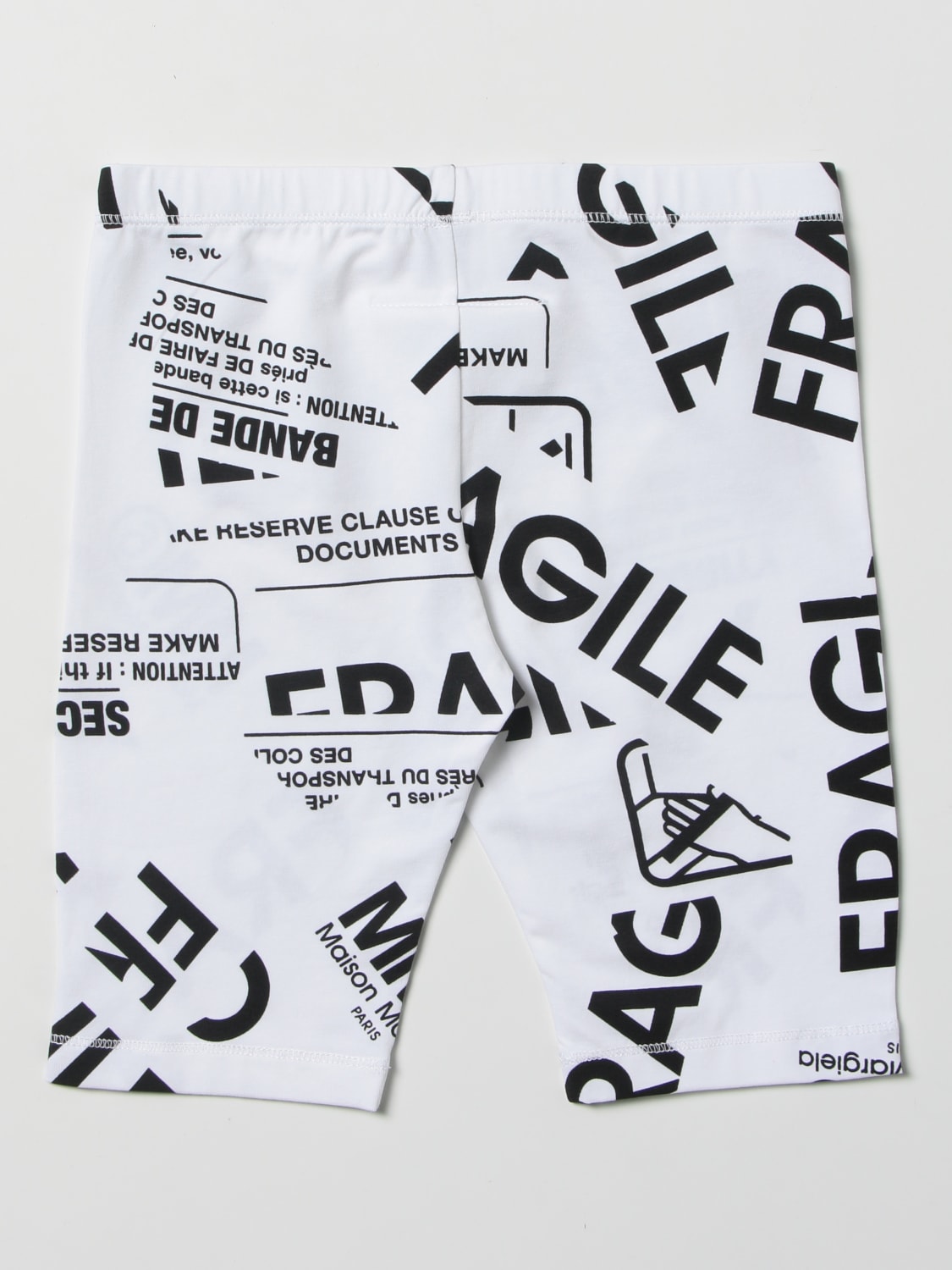 MM6 MAISON MARGIELA SHORT: Pants kids Mm6 Maison Margiela, White - Img 2