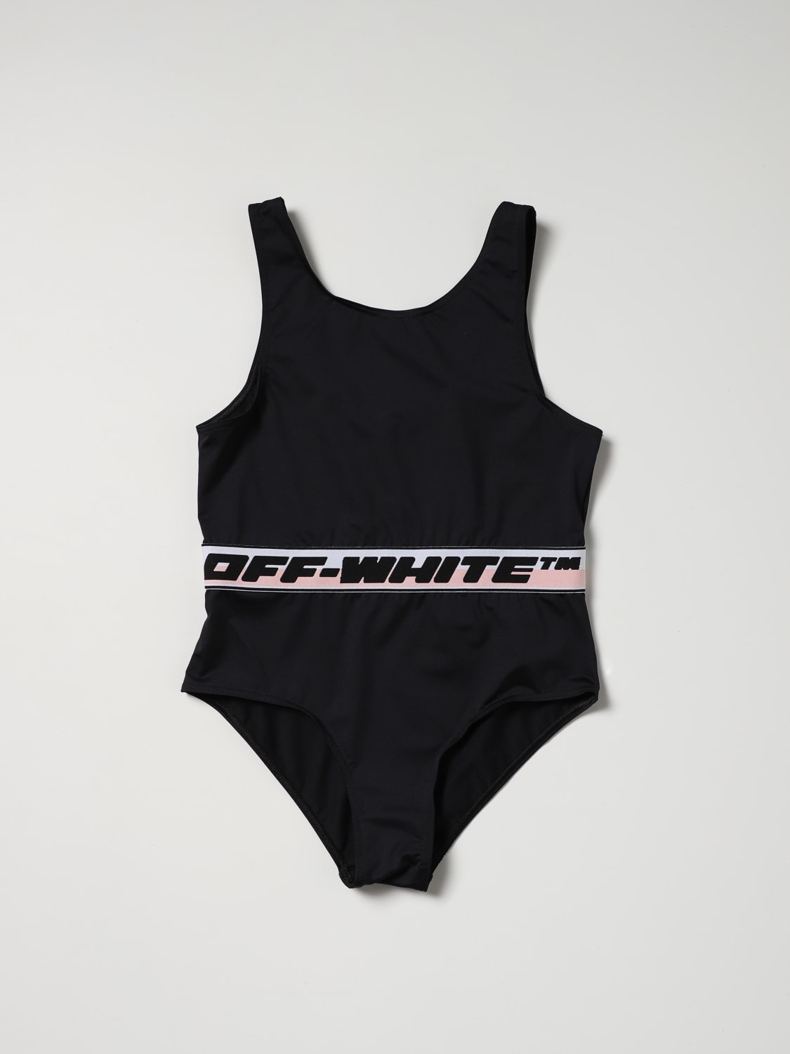 OFF-WHITE KIDS КУПАЛЬНИК: Купальник Детское Off White, Черный - Img 1