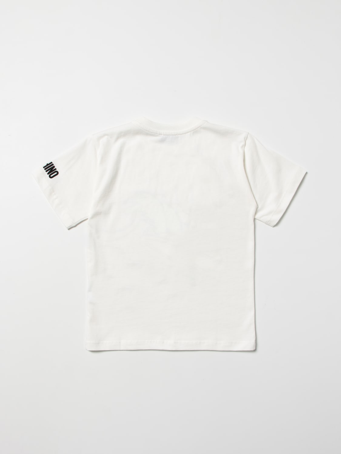 MOSCHINO T-SHIRT: T-shirt Moschino Kid con stampa Teddy, Bianco - Img 2