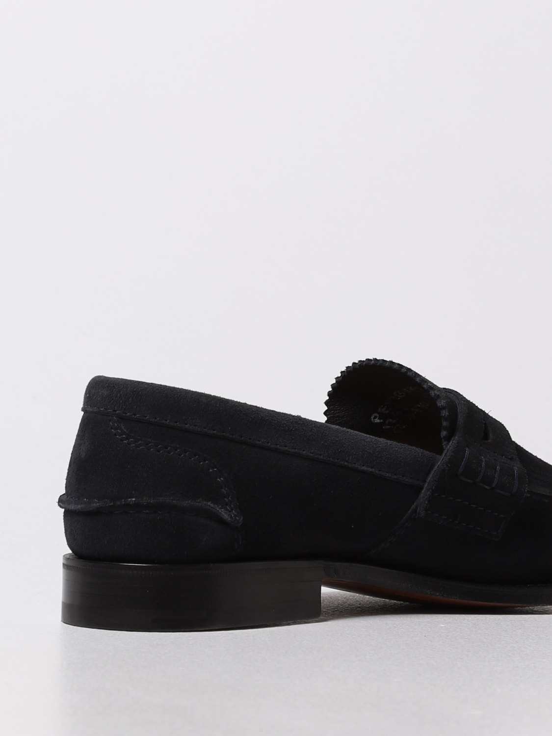 CHURCH'S MOCASSINI: Mocassino Pembrey Church's in camoscio, Blue - Img 3