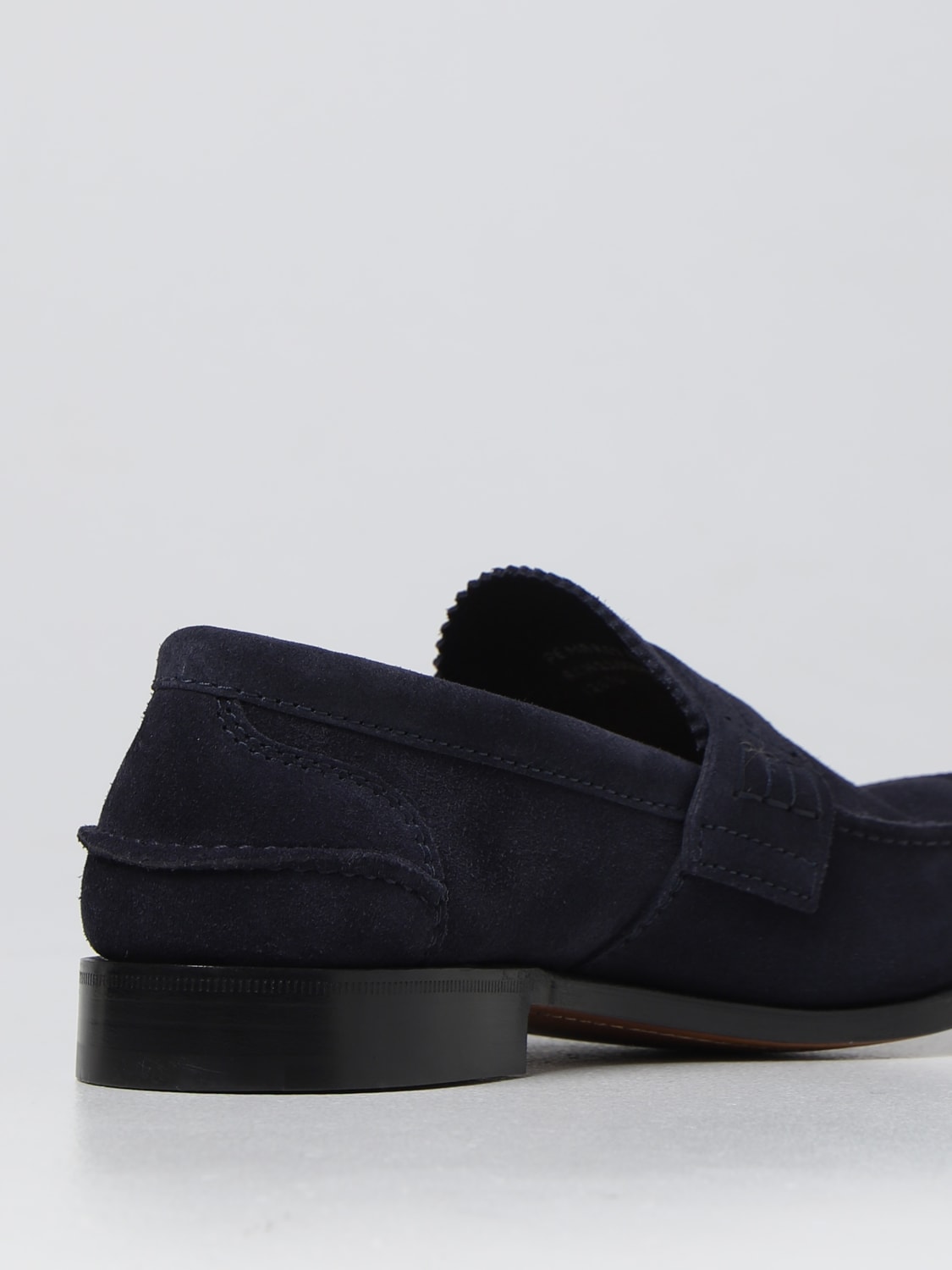 CHURCH'S LOAFERS: Church's Pembrey suede loafers, Navy - Img 3