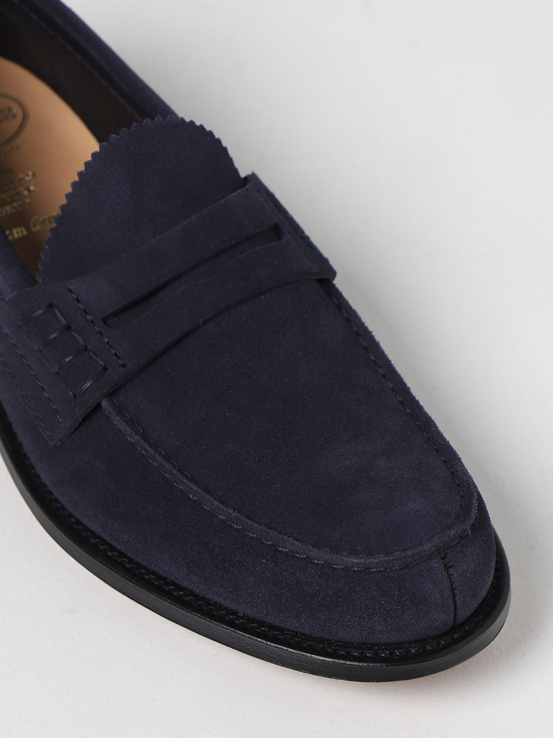 CHURCH'S LOAFERS: Church's Pembrey suede loafers, Navy - Img 4