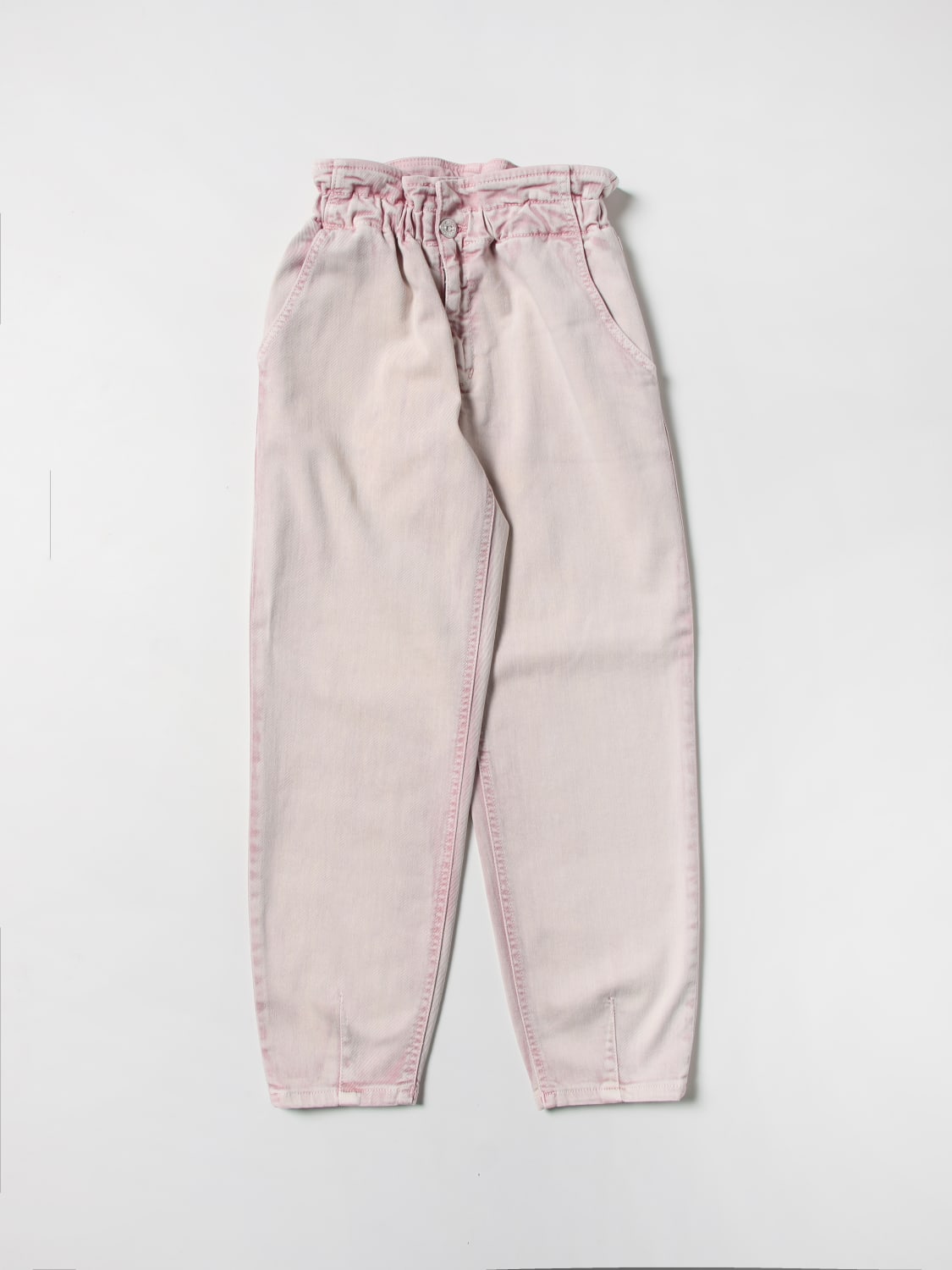 DONDUP KIDS ДЖИНСЫ: Брюки Детское Dondup, Розовый - Img 1