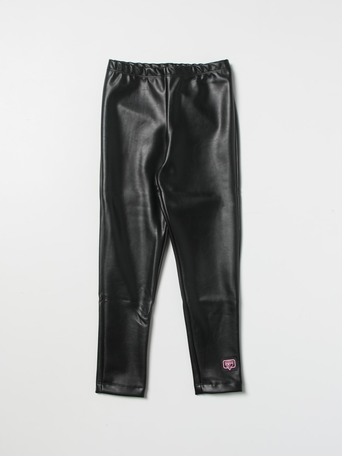 CHIARA FERRAGNI PANTS: Pants kids Chiara Ferragni, Black - Img 1