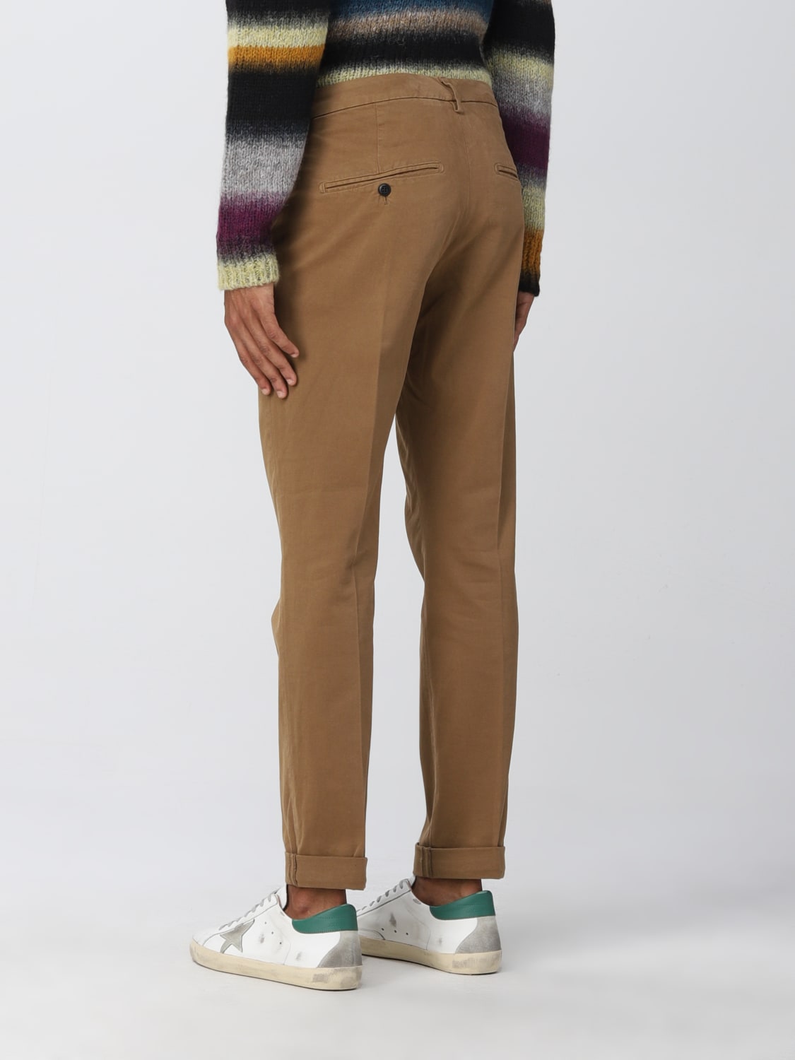 DONDUP PANTS: Pants men Dondup, Kaki - Img 2